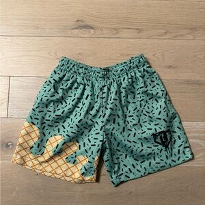 Baseball Lifestyle 101 Mint Ice Cream shorts. Youth Medium.